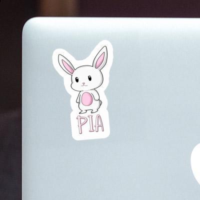 Lapin Autocollant Pia Laptop Image