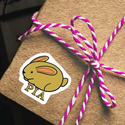 Sticker Hare Pia Notebook Image