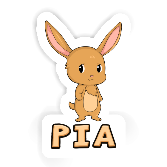 Pia Autocollant Lapin de Pâques Notebook Image