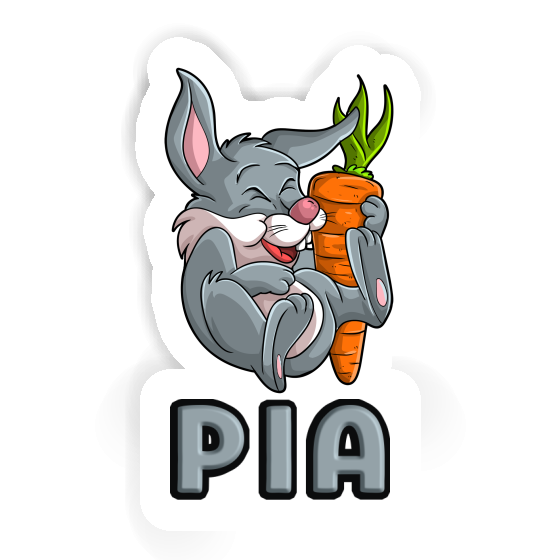 Osterhase Sticker Pia Laptop Image