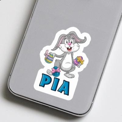 Aufkleber Osterhase Pia Notebook Image