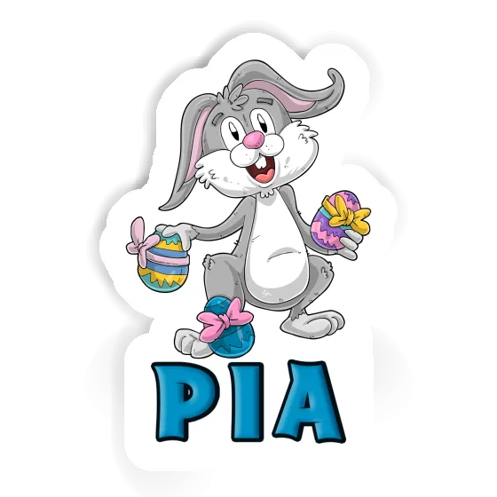 Autocollant Pia Lapin de Pâques Gift package Image