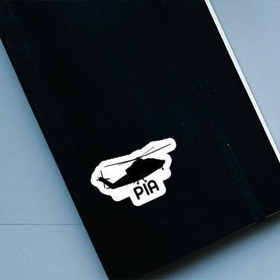 Pia Autocollant Hélicoptère Image