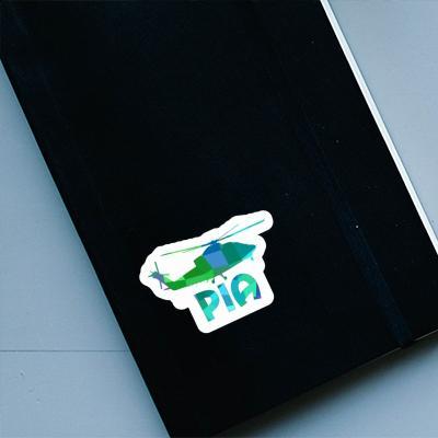 Sticker Helicopter Pia Gift package Image