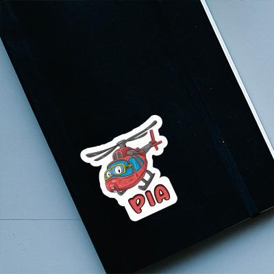 Helicopter Sticker Pia Laptop Image