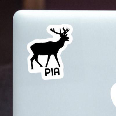 Pia Autocollant Cerf Laptop Image