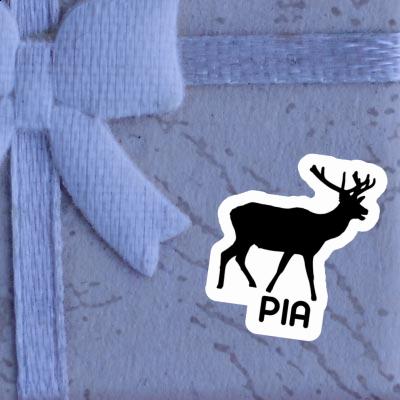 Sticker Deer Pia Laptop Image