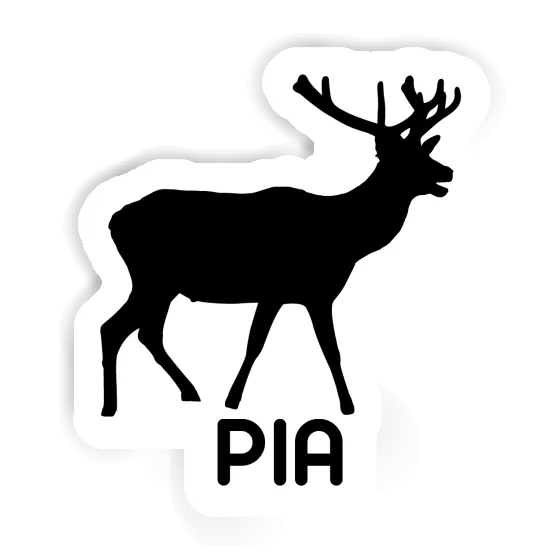 Sticker Deer Pia Notebook Image