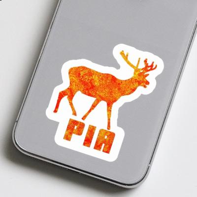 Pia Sticker Deer Laptop Image