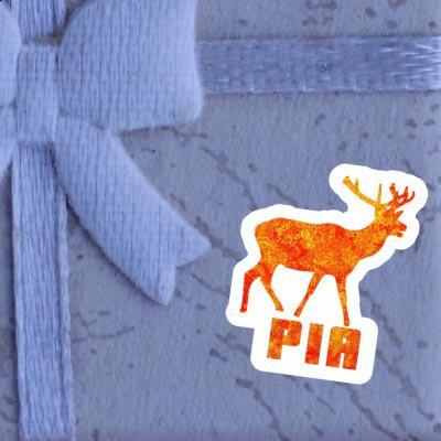 Pia Sticker Deer Notebook Image