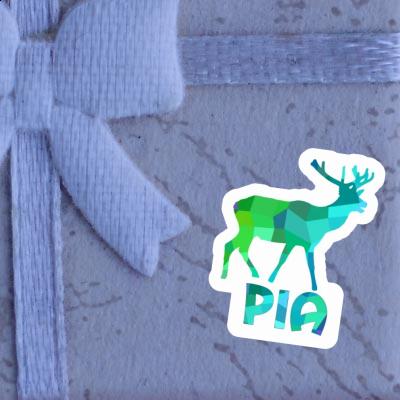 Sticker Deer Pia Notebook Image