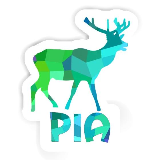 Sticker Deer Pia Gift package Image