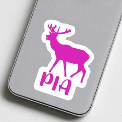 Sticker Pia Deer Notebook Image