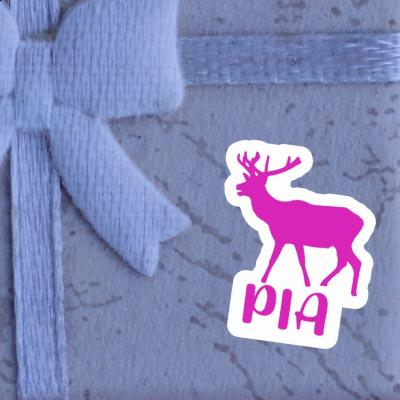 Sticker Pia Deer Gift package Image