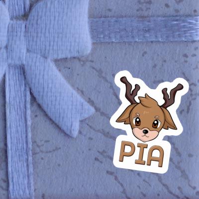 Sticker Deerhead Pia Gift package Image