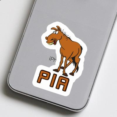 Sticker Horse Pia Notebook Image