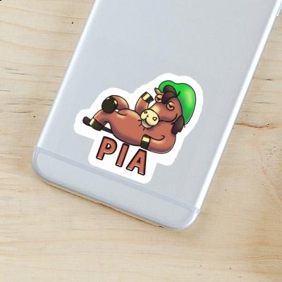 Pia Sticker Lying horse Gift package Image