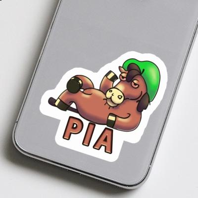 Pia Sticker Lying horse Gift package Image