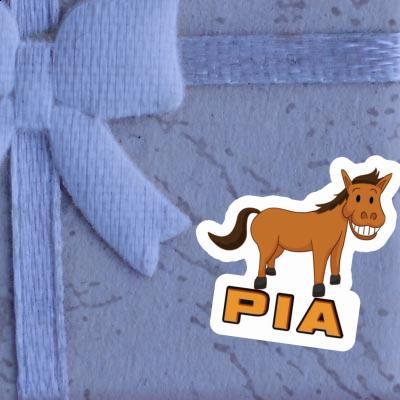 Pia Autocollant Cheval Notebook Image