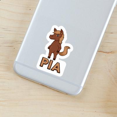 Sticker Horse Pia Notebook Image