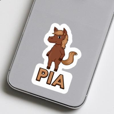 Sticker Pia Pferd Image