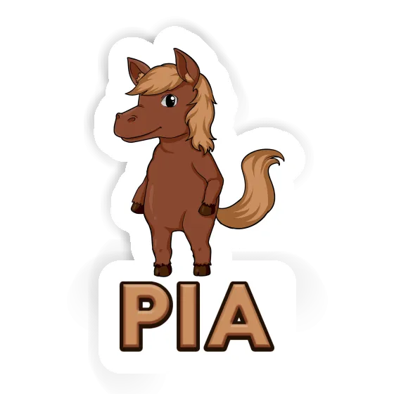 Sticker Pia Pferd Gift package Image