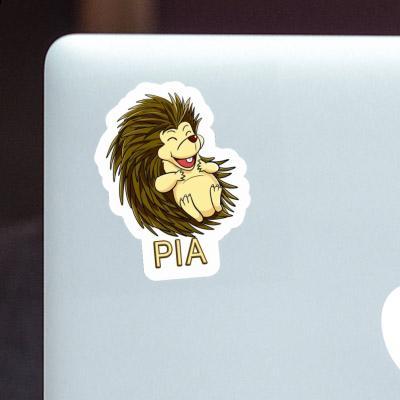 Aufkleber Pia Igel Laptop Image