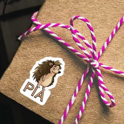 Sticker Igel Pia Gift package Image