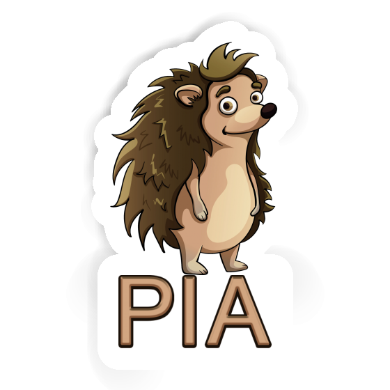 Sticker Igel Pia Gift package Image