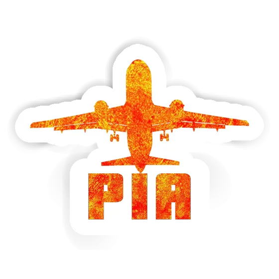 Pia Sticker Jumbo-Jet Laptop Image