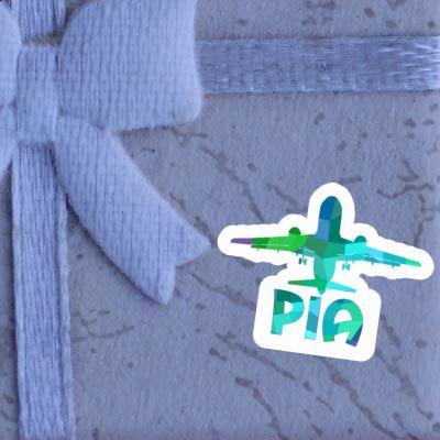 Pia Sticker Jumbo-Jet Image