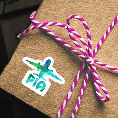 Sticker Jumbo-Jet Pia Gift package Image