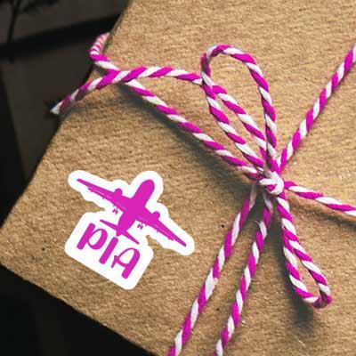 Pia Sticker Jumbo-Jet Notebook Image