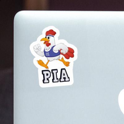 Sticker Chicken Pia Notebook Image