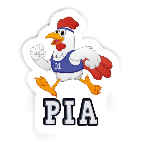 Sticker Chicken Pia Gift package Image