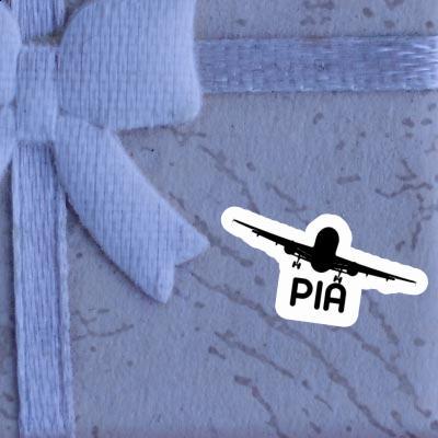 Pia Sticker Flugzeug Gift package Image