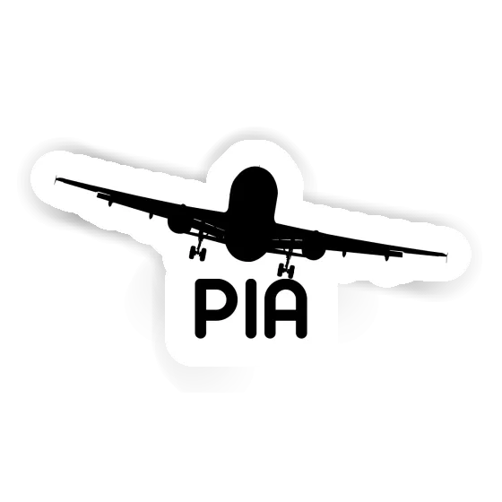 Pia Sticker Flugzeug Gift package Image