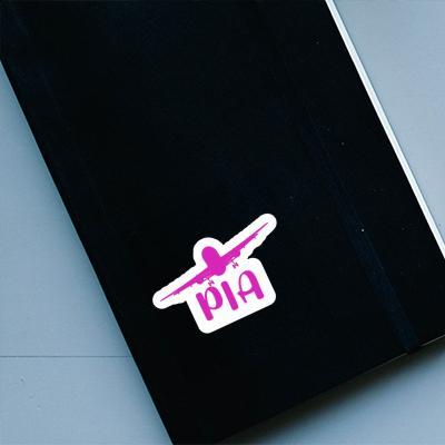 Sticker Flugzeug Pia Gift package Image