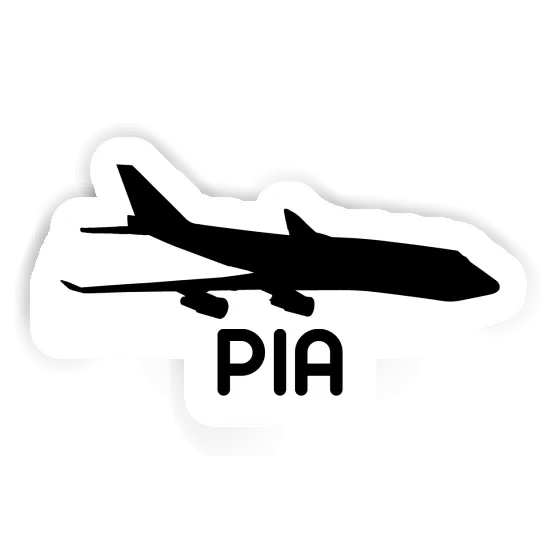 Pia Sticker Jumbo-Jet Laptop Image