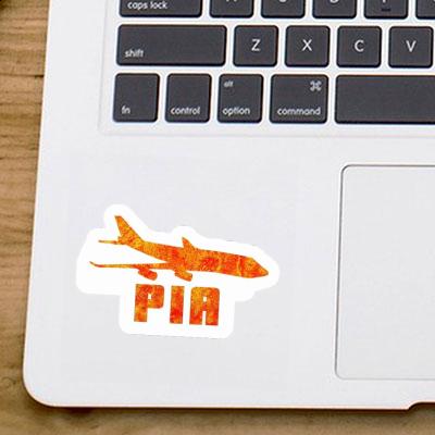 Sticker Pia Jumbo-Jet Laptop Image