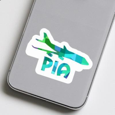 Sticker Jumbo-Jet Pia Image