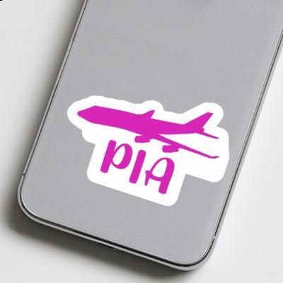 Sticker Jumbo-Jet Pia Laptop Image