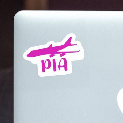 Sticker Jumbo-Jet Pia Laptop Image