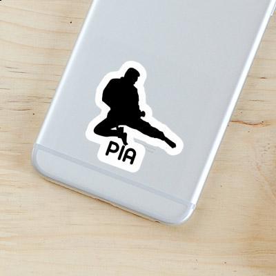 Pia Sticker Karateka Image