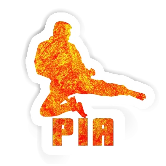 Sticker Karateka Pia Gift package Image