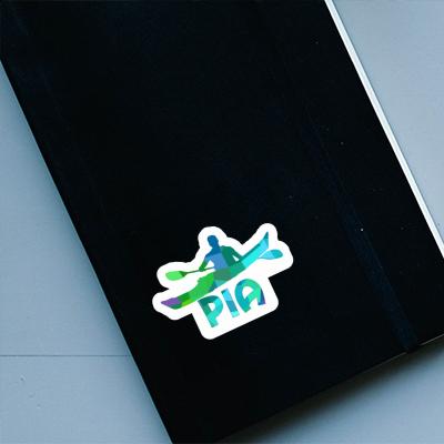 Sticker Pia Kayaker Laptop Image