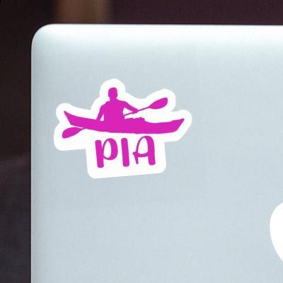 Sticker Kayaker Pia Notebook Image