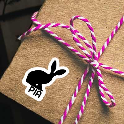 Sticker Rabbit Pia Image