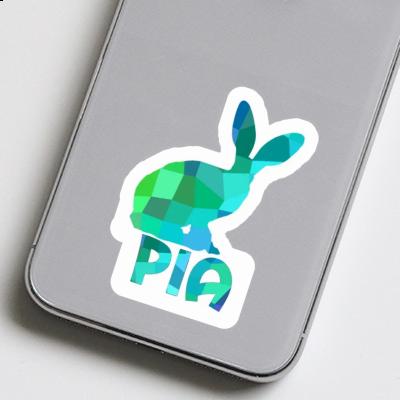 Sticker Rabbit Pia Gift package Image