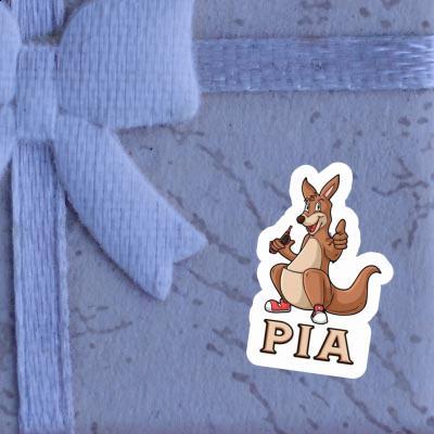 Sticker Kangaroo Pia Notebook Image